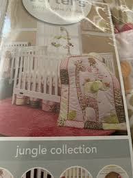 All products from carters jungle collection musical mobile category are shipped worldwide with no additional fees. Carters Baby Girl 4 Piece Crib Bedding Set Pink Green Safari Jungle Monkey Zebra For Sale Online