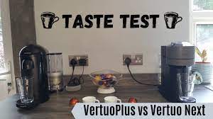 Kitchen » coffee makers » nespresso vertuo next vs plus (2021): Nespresso Vertuoplus Vs Vertuo Next Coffee Machine Taste Test Is There A Difference Youtube