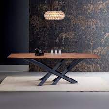 natisa cross mesa de comedor mesas de comedor de madera mesas de comedor modernas