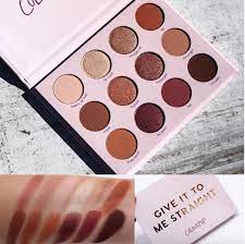 It is a brown with red tones, but for be a. Colourpop Eyeshadow Palette Give It To Me Straight Highlighter Palette Makeup Snitch