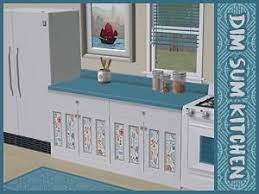 Mod The Sims Dim Sum Kitchen And Dining Loft Curtains Lilac Bathroom Floral Bathroom