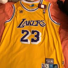 Los angeles lakers jersey logo national basketball lakers basketball coloring pages la lakers coloring clip how lebron james and l a sports are driving up retail. Adidas Shirts Lebron James Retro Los Angeles Lakers Jersey Poshmark