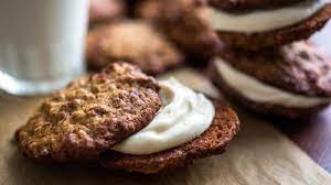 Video Oatmeal Sandwich Cookies Homemade Snacks Sandwich Cookies Food