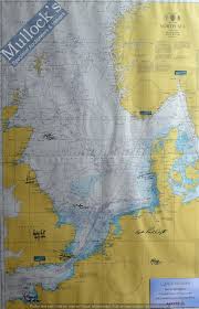 admiralty chart signed large chart map of the north sea us