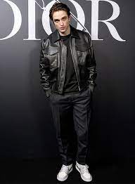Leathercult Com Robert Pattinson 2020 Paris Fashion Show Leather Jacket Leather Jacket Fashion Paris Fashion