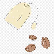 Doodle Tea Bag And Coffee Beans Design Element Free Image By Rawpixel Com Nunny Tea Bag Coffee Beans Design Element