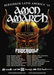 Todo se dio muy espontáneo. Amon Amarth Latin America 2020 21 03 2020 Bogota Colombia Concerts Metal Calendar
