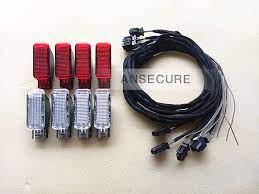 8pieces Set New Door Warning Lights Lamp For Audi A4 B8 A5 A6 A7 A8 Q5 8kd 947 411 4 8kd 947 415c 4 Warning Lights Lamp Light Lights