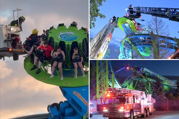 Over a dozen stranded after popular 'Wave Twister' ride gets stuck at Long  Island's Adventureland - AOL