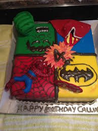 Check spelling or type a new query. Superhero Cake For A 4 Year Old S Birthday This Was Fun Superhero Cake Fourth Birthday Birthday