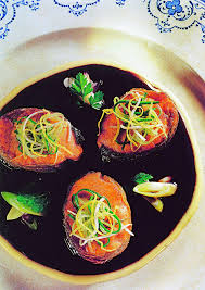 Rosettes De Truite De Mer Cuites En Peau Par Joel Robuchon Recette Truite Joel Robuchon Peau