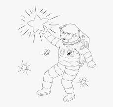 Lihat ide lainnya tentang warna gambar anak. Astronaut Line Art Gambar Sketsa Luar Angkasa Free Transparent Clipart Clipartkey