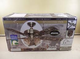 Ducks Unlimited Advantage Camo Camouflage 52 Ceiling 61104 Fan Light Marshalls Fan Light Ducks Unlimited 52 Ceiling Fan