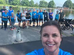 thanks Jeffrey Dale for leading today and Sally Larn back marker.