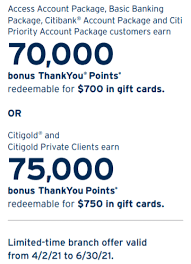 There are dozens of travel rewards credit cards to choose from nowadays, but many consumers prefer cards with flexible rewards programs. Citi Premier 70 000 75 000 Points Signup Bonus 95 Annual Fee Not Waived In Branch Only Match Online Doctor Of Credit