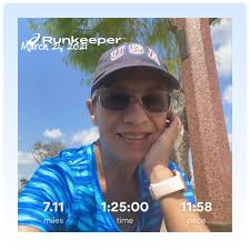 Total distance covered for the month of March is 152km. Thanks God for the  strength