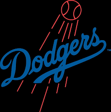 Explore dodgers wallpapers on wallpapersafari | find more items about dodger wallpaper desktop hi definition, dodgers wallpaper for cell phones, duck dodgers wallpaper. Hd Wallpaper Los Angeles Dodgers Logotype Communication Illuminated Black Background Wallpaper Flare