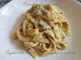 Maybe you would like to learn more about one of these? Tagliatelle Con Crema Di Carciofi E Robiola I Pasticci Di Casa Mia