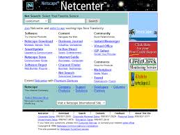 Netscape Website In 1998
