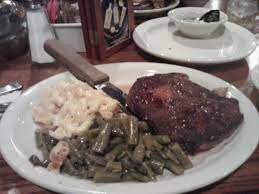 Grilled boneless chicken, coconut and carrot purée, red and green cabbage, mango habanero sauce 27 Ribeye Steak With Green Beans And Mac Cheese Picture Of Cracker Barrel Flint Tripadvisor