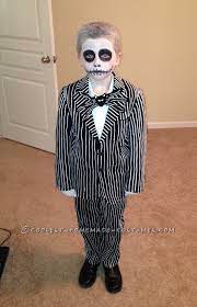 Cool Homemade Jack Skellington Costume From Nightmare Before Christmas Jack Skellington Costume Jack Skellington Costume Kids Cool Halloween Costumes