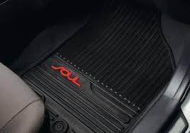 New Oem Kia Soul All Weather Floor Mats 2010 2011 2012 2013 Rubber U8130 2k000 Kia Soul Kia Kia Parts