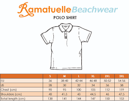 Size Chart Ramatuelle Beachwear