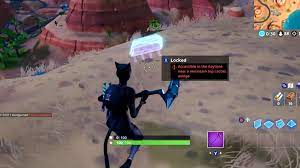 Here's a map, guide and location for where to find fortbyte #81 in 'fortnite: Fortnite Fortbyte 81 Location Accessible In Daytime Near Mountain Top Cactus Wedge