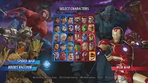 Black panther, winter soldier, black widow, venom, and a female monster . How To Unlock All Marvel Vs Capcom Infinite Characters Video Games Blogger