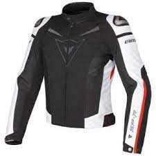 Dainese Super Speed Textile Jacket Schwarz Weiss Rot Sommerjacke Jacken