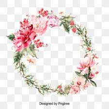 Floral Wreath Png Vector Psd And Clipart With Transparent Background For Free Download Pngtree In 2020 Floral Wreath Watercolor Flower Clipart Floral Watercolor
