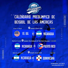 Entérate de las noticias deportivas, los marcadores y resultados más importantes de méxico y el mundo | esto. 8deportivotn8 On Twitter 8deportivotn8 Calendario Del Preolimpico De Beisbol De Las Americas Para Nicaragua Beisbol Preolimpico