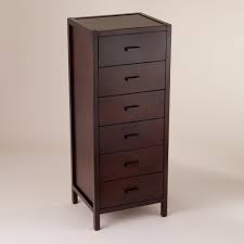 Dark Mahogany Chase 6 Drawer Dresser Narrow Dresser Long Dresser Interior Design Bedroom