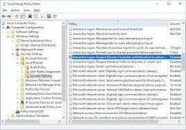 For domain accounts, the interactive logon: Ø¢Ù…ÙˆØ²Ø´ Local Group Policy Ø¨Ø®Ø´ Security Options Ù¾Ø§Ù„ÛŒØ³ÛŒ Interactive Logon Require Domain Controller Authentication To Unlock Workstation Ø®ÙˆØ´ Ø¢Ù…ÙˆØ²