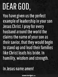 Marriage Prayer: Leadership