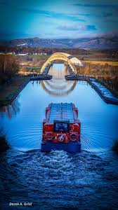 Falkirk Wheel from last weekend. An engineering marvel.
