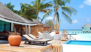 Kihaa maldives water villa with. Waterfront Beach Villa With Private Pool At Kihaa Maldives