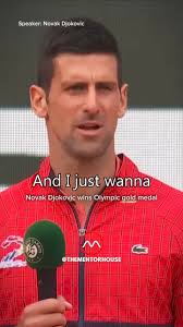 Congrats, Novak Djokovic