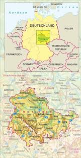 Online Maps Thuringen Map Thuringia Moving To Germany States Of Germany