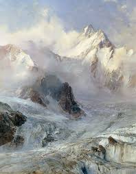 Titre De L Image Edward Theodore Compton Les Alpes Peinture Paysage Art De Montagne Peindre Un Tableau