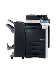 Utility/counter button press,touch on display meter count & cheak detail than press stop button 00,stop 01. Konica Minolta Bizhub C280 Impresora Laser Multifuncional