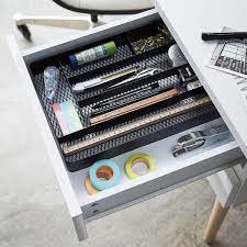 We've sleuthed and investigated every desk drawer organizer available on today's market to help you find the best of the best. Mesh Drawer Organizer The Container Store
