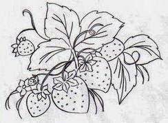 Pin De Rocio Rodriguez Flores En Para Pintar Pintar En Tela Fresas Dibujo Flores Para Dibujar