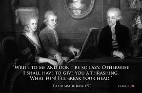 David is the author of the little bach book, a unique look at bach and everyday life around him in leipzig. Mozart S Letters 10 Wonderful Emotional And Bizarre Quotes Classic Fm