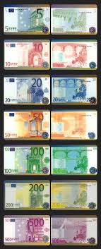 Phonecard Sir Rowland Hill Serie Euro Banknoten