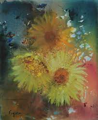 Galeries Photos | FLEURS | 748.19_Asters_jaunes_HA_h46x38_on748.19 _ Asters  jaunes_szHA - h46x38_dc2007.jpg
