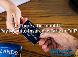 When in doubt, do check the accepted payment methods with your insurance agent. Is There A Discount If I Pay My Auto Insurance Early In Full