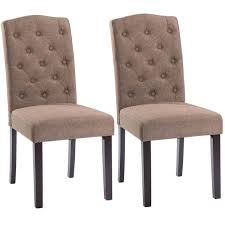 We researched the best options to suit your home. Amazon Com Giantex Set Of 2 Linen Fabric Wood Accent Dining Chair Tufted Modern Living Room Gray Dining Chairs Fabric Dining Chairs Dining Chair Upholstery