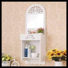 Khamim huda sh iringan : Jual Promo Mirror Vintage Rak Dinding Kayu 2 Susun Kaca Cermin Rias Kecil Gantung Di Lapak Lena Store Bukalapak