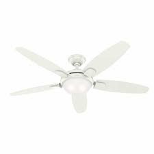 Find the best remote control ceiling fans at the lowest price from top brands like hunter, hampton bay, home decorators hunter fan 54 in contemporary matte silver ceiling fan with light kit and remote. Hunter Contempo Ii Led 54 Ceiling Fan Costco
